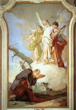 喬瓦尼 巴蒂斯塔 提埃波羅 Patriarcale The Three Angels Appearing to Abraham